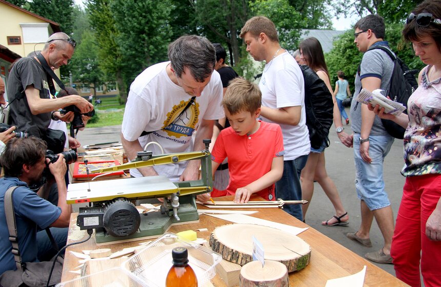 Открытие "Парка ремесел" на ВДНХ 16 фото