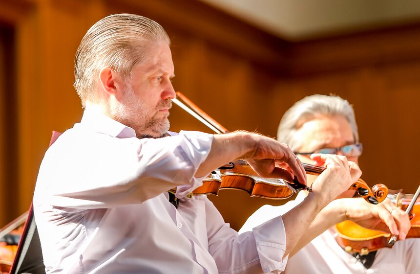 Концерт пианиста Люки Дебарга в Московской консерватории 5 фото