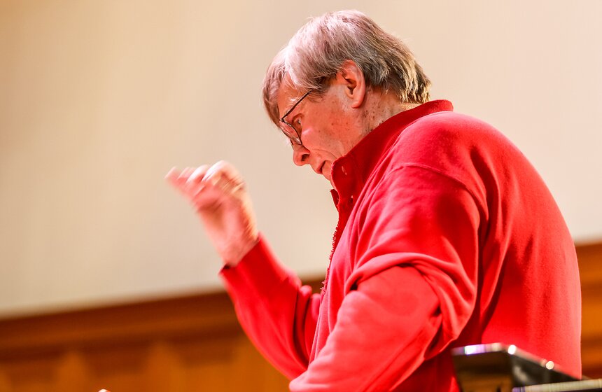 Концерт пианиста Люки Дебарга в Московской консерватории 12 фото