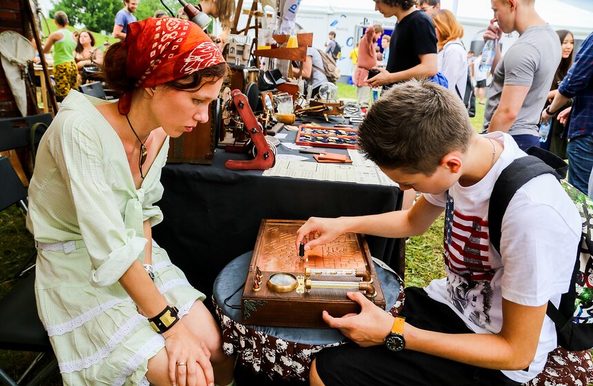 Фестиваль науки Geek picnic в "Коломенском" 5 фото