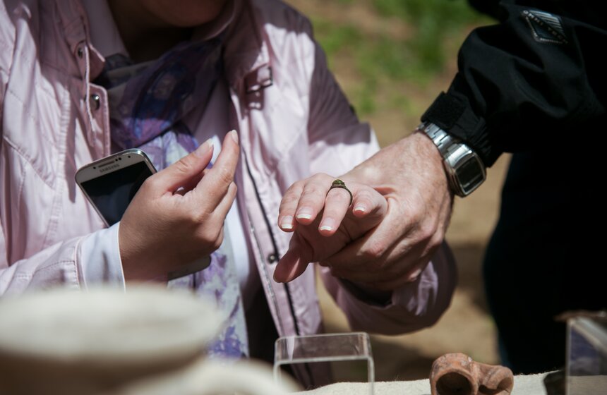 При раскопках в Зарядье обнаружили уникальные находки 7 фото