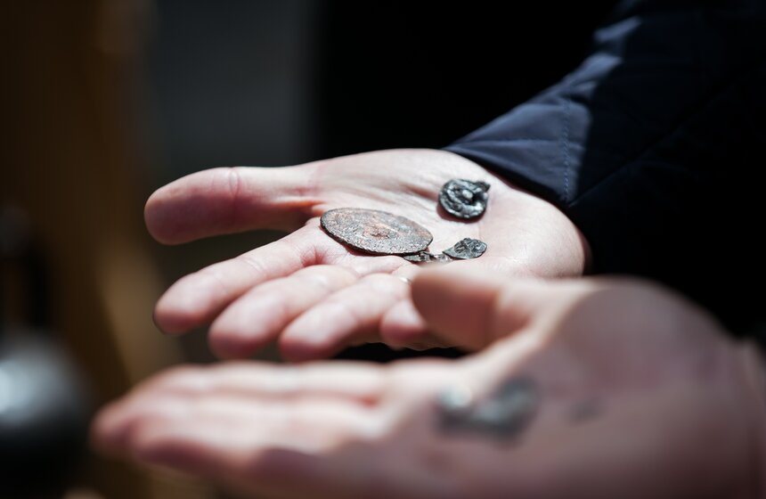 При раскопках в Зарядье обнаружили уникальные находки 9 фото