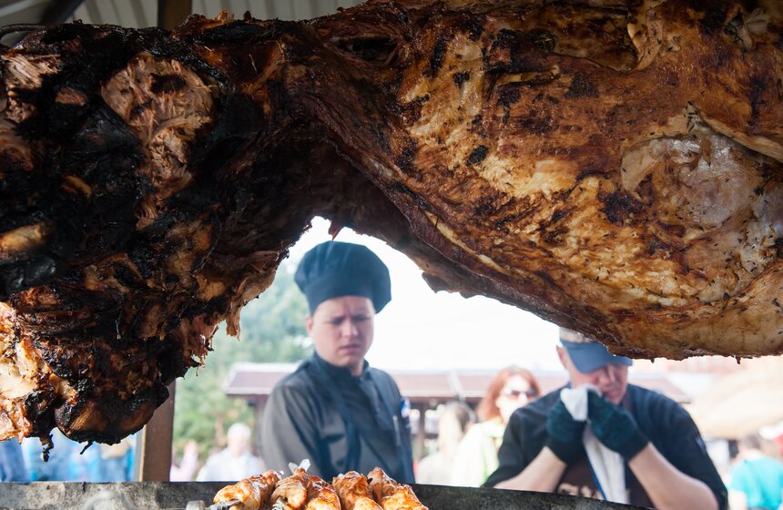 Сергей Собянин посетил фестиваль "Наш продукт" 26 фото