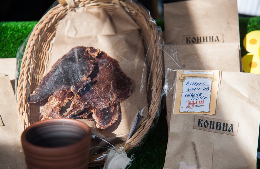 Сергей Собянин посетил фестиваль "Наш продукт" 32 фото