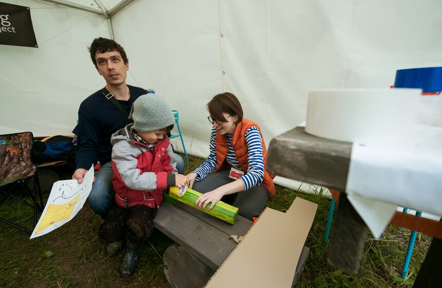 В арт-парке Никола-Ленивец прошел фестиваль "Архстояние Детское" 12 фото