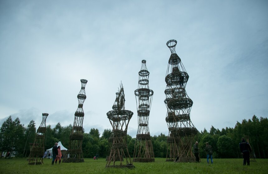 В арт-парке Никола-Ленивец прошел фестиваль "Архстояние Детское" 19 фото