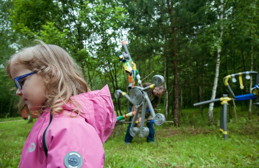 В арт-парке Никола-Ленивец прошел фестиваль "Архстояние Детское" 18 фото