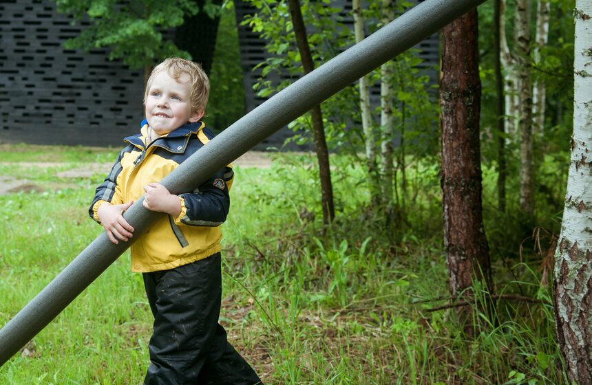В арт-парке Никола-Ленивец прошел фестиваль "Архстояние Детское" 9 фото