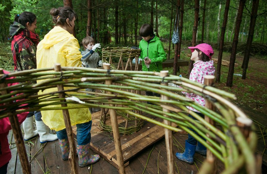 В арт-парке Никола-Ленивец прошел фестиваль "Архстояние Детское" 2 фото