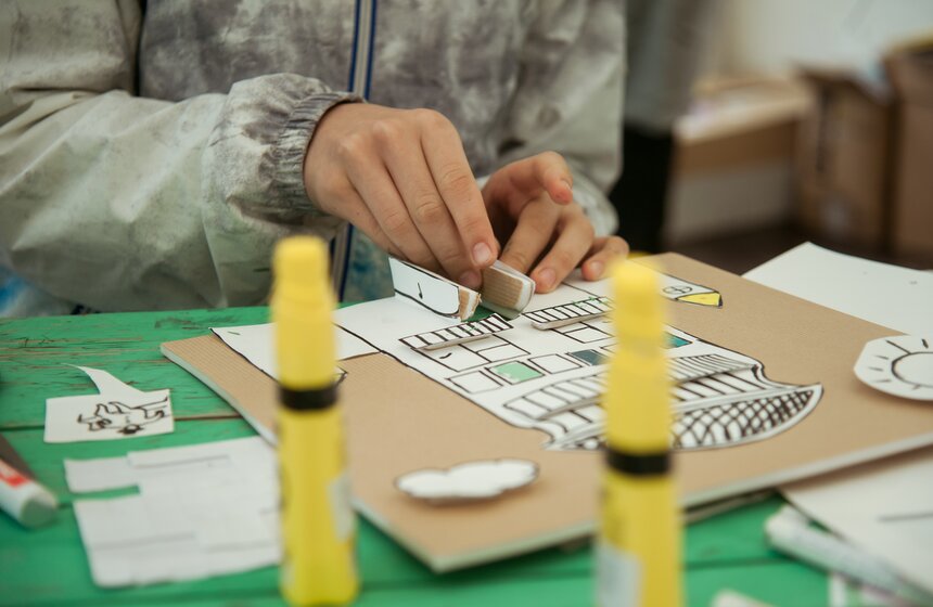 В арт-парке Никола-Ленивец прошел фестиваль "Архстояние Детское" 7 фото