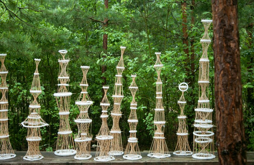 В арт-парке Никола-Ленивец прошел фестиваль "Архстояние Детское" 8 фото