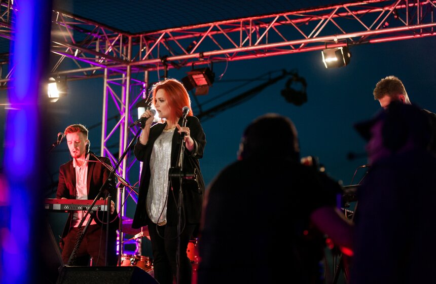 Концерт Guru Groove Foundation на столичной крыше 11 фото