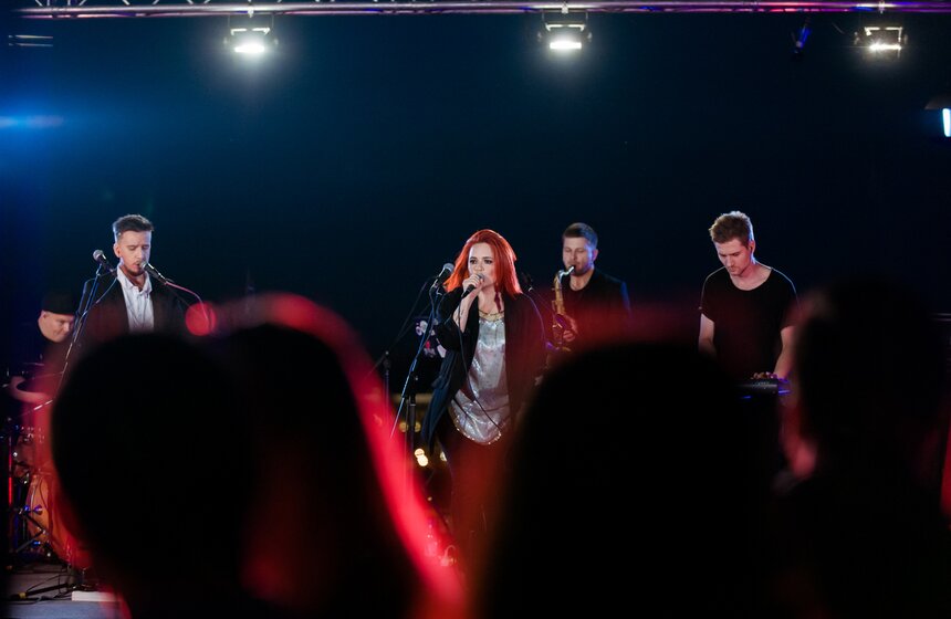 Концерт Guru Groove Foundation на столичной крыше 13 фото