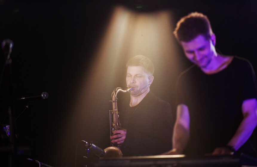 Концерт Guru Groove Foundation на столичной крыше 19 фото