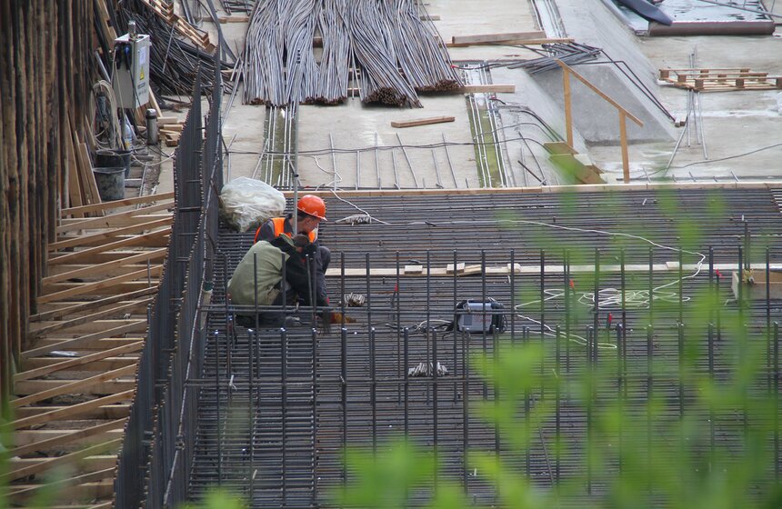 Мэр заложил памятную капсулу в основание бассейна "Лужники" 3 фото