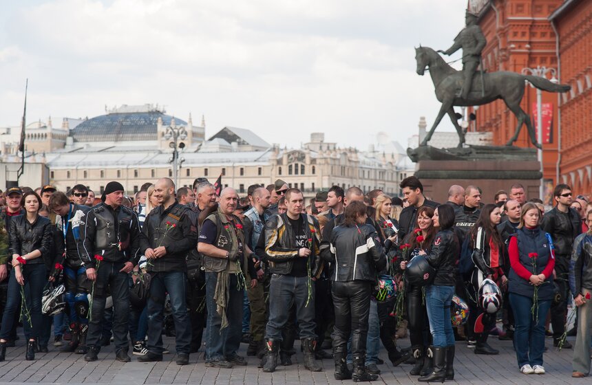 Столичные байкеры открыли мотосезон-2016 31 фото