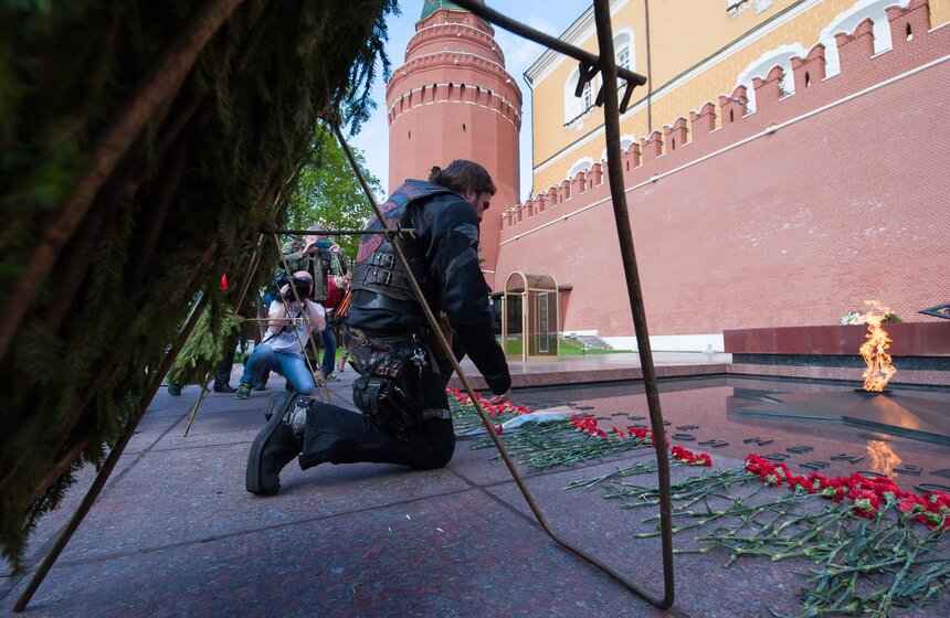 Столичные байкеры открыли мотосезон-2016 35 фото