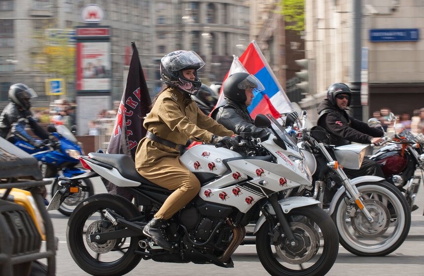 Столичные байкеры открыли мотосезон-2016 22 фото