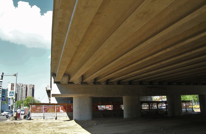 Мэр осмотрел строительство развязки на Волгоградском проспекте 2 фото