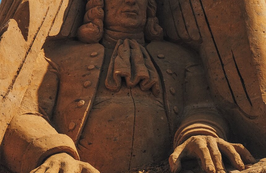 "Волшебный мир песка" в музее-заповеднике "Коломенское" 15 фото