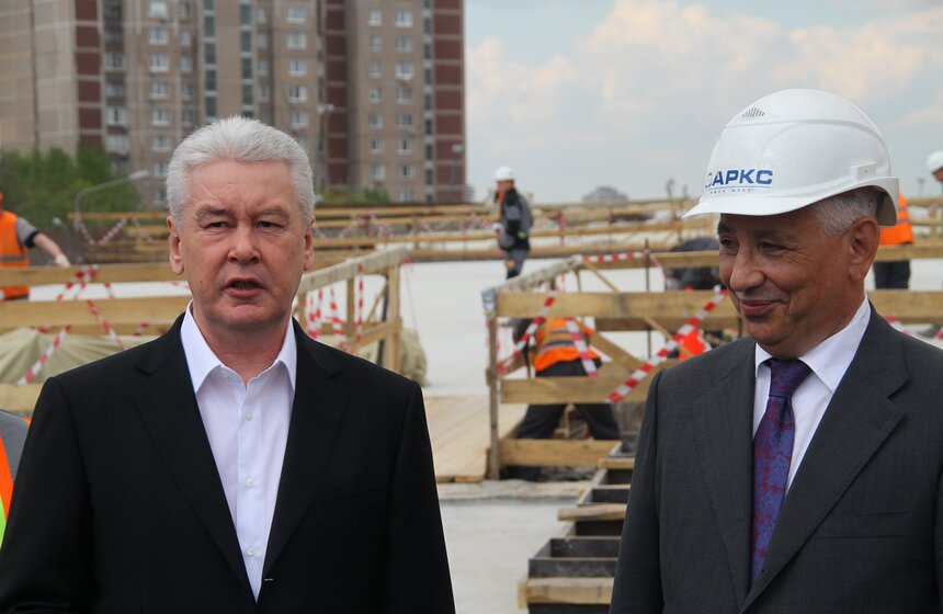 Мэр осмотрел строительство развязки на Волгоградском проспекте 14 фото