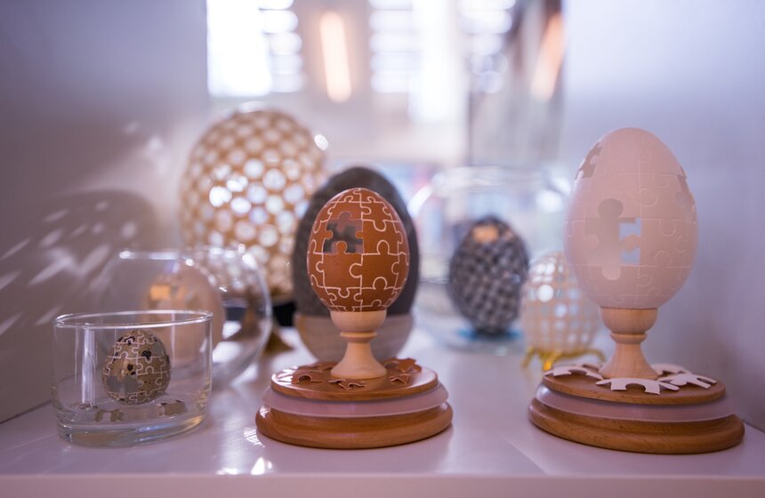 Фестиваль пасхальных яиц в театре "Русская песня" 8 фото