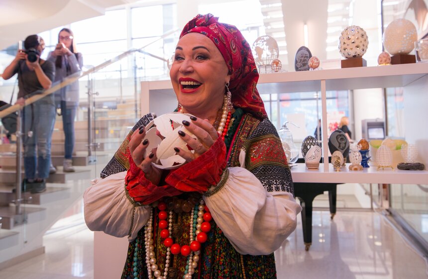 Фестиваль пасхальных яиц в театре "Русская песня" 7 фото