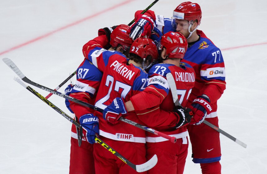 Сборная России победила команду Латвии на ЧМ-2016 7 фото