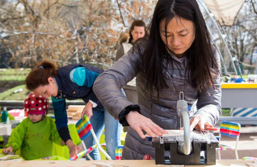 Квест-субботник в парке "Красная Пресня" 22 фото