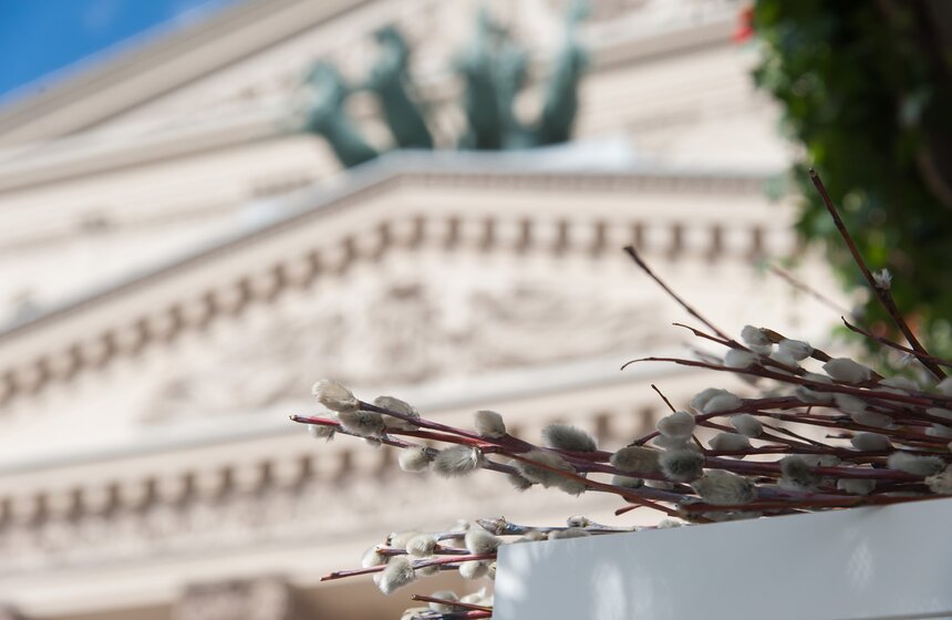 На Театральной площади отметили Вербное Воскресенье 2 фото