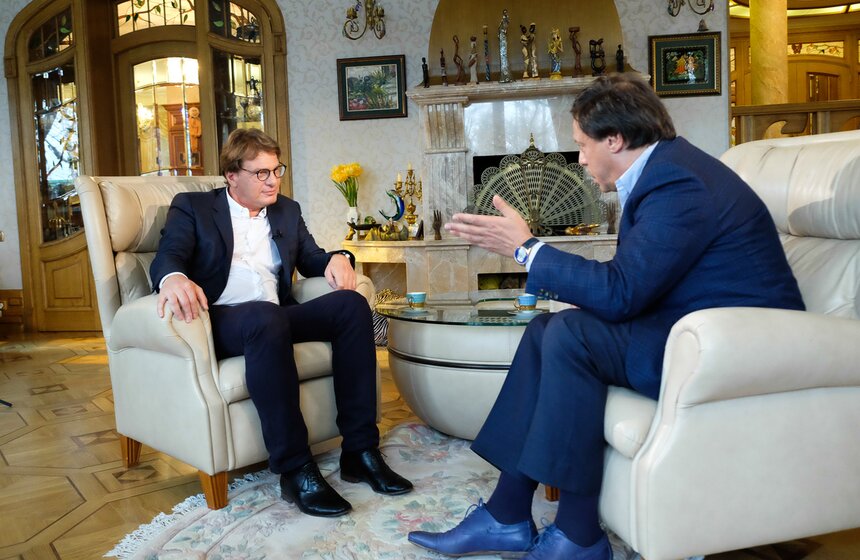 Михаил Барщевский принял участие в программе "Важная персона" 6 фото