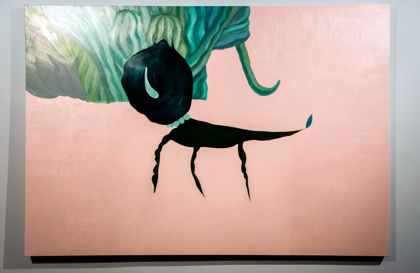 Выставка современных художников из Южной Кореи в "Триумфе" 4 фото