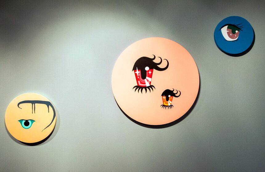 Выставка современных художников из Южной Кореи в "Триумфе" 8 фото