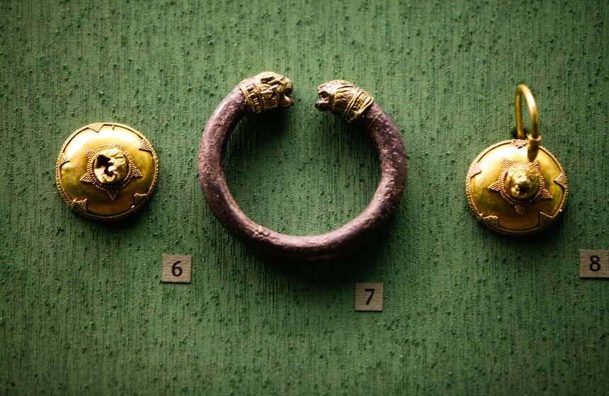 Выставка греческого золота в Государственном историческом музее 8 фото