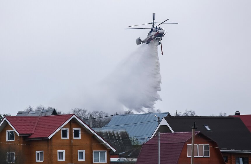 Учения МЧС по тушению природного пожара 27 фото