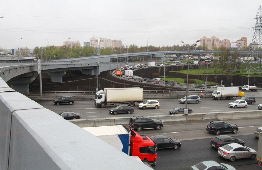 В Москве открылась новая транспортная развязка 2 фото