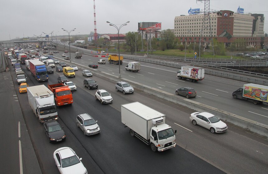 В Москве открылась новая транспортная развязка 6 фото