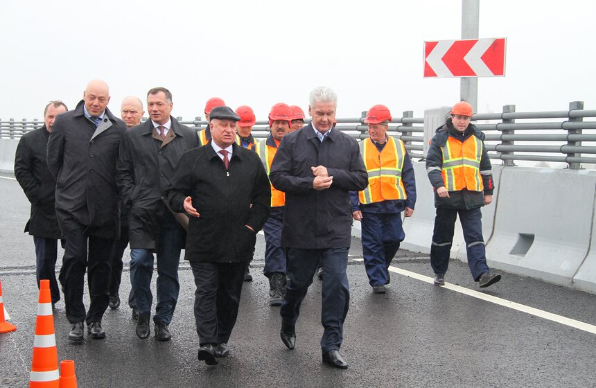 В Москве открылась новая транспортная развязка 7 фото