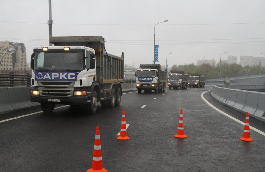 В Москве открылась новая транспортная развязка 12 фото