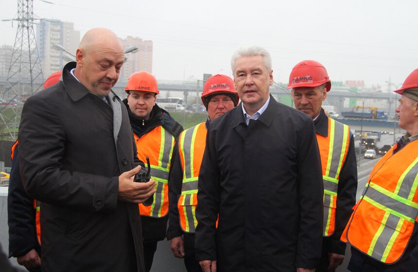 В Москве открылась новая транспортная развязка 11 фото