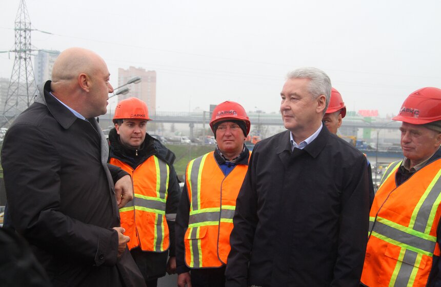 В Москве открылась новая транспортная развязка 10 фото