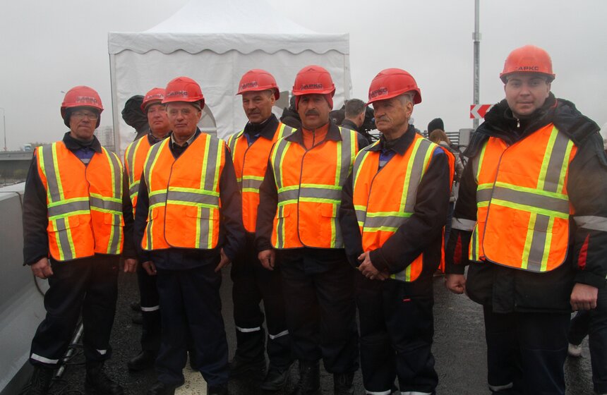 В Москве открылась новая транспортная развязка 16 фото