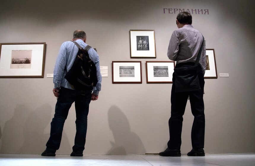 Выставка "Европейские путешествия П.М. Третьякова" 5 фото