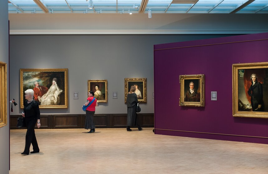 Выставка картин из лондонской Национальной портретной галереи 8 фото