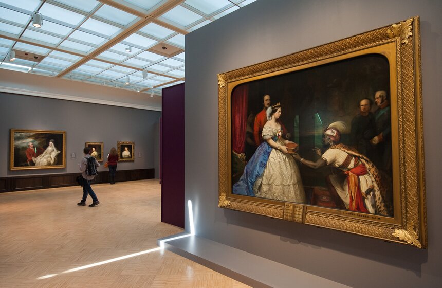 Выставка картин из лондонской Национальной портретной галереи 13 фото