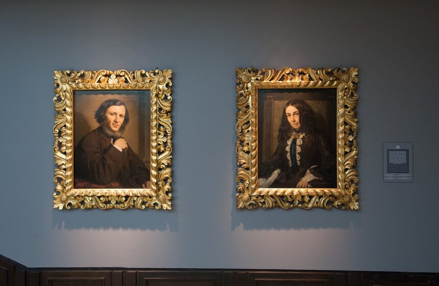 Выставка картин из лондонской Национальной портретной галереи 14 фото