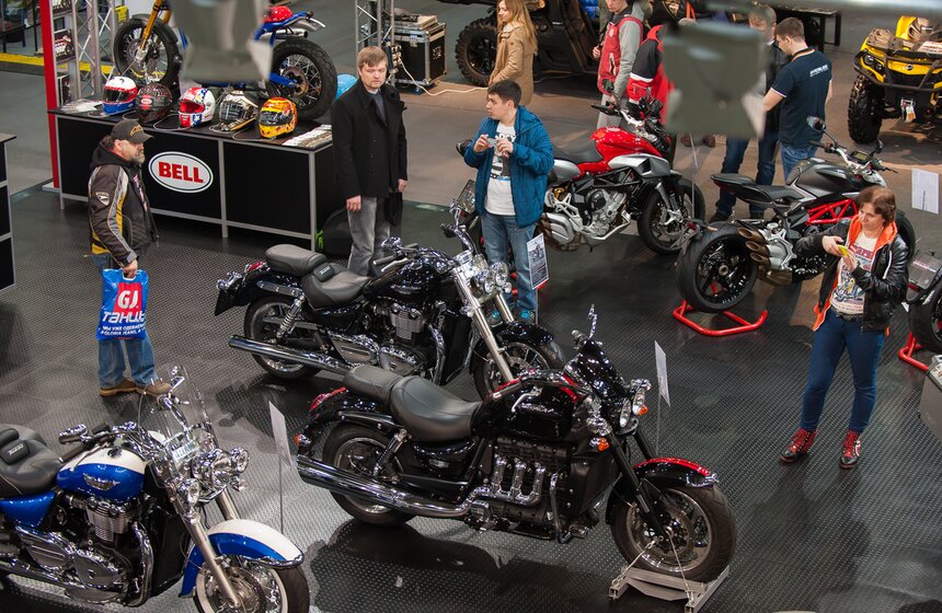 Интерактивная выставка "Мотовесна 2016" в "Сокольниках" 1 фото