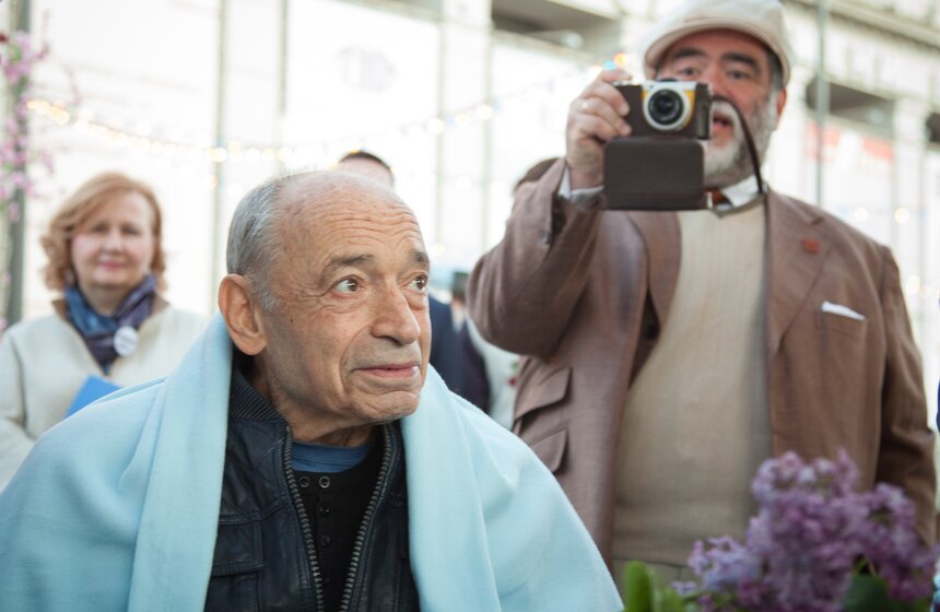 Празднование юбилея "Современника" на Триумфальной площади 13 фото