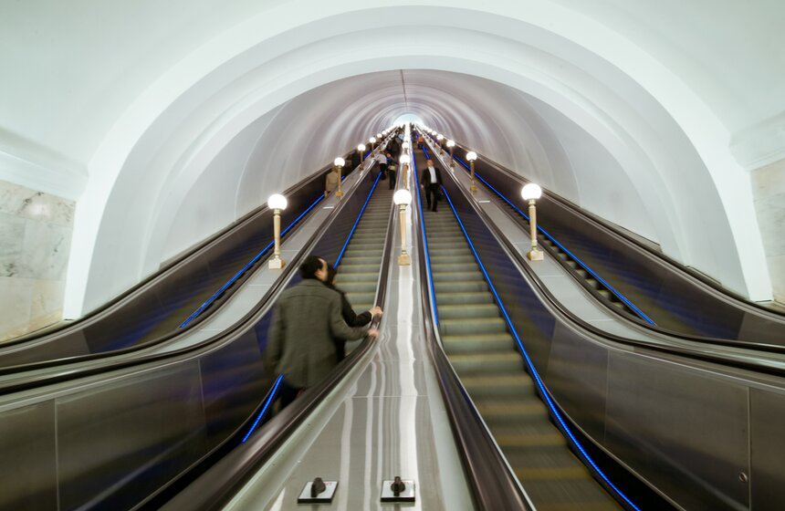 Открытие вестибюля станции "Проспект Мира" Кольцевой линии 35 фото