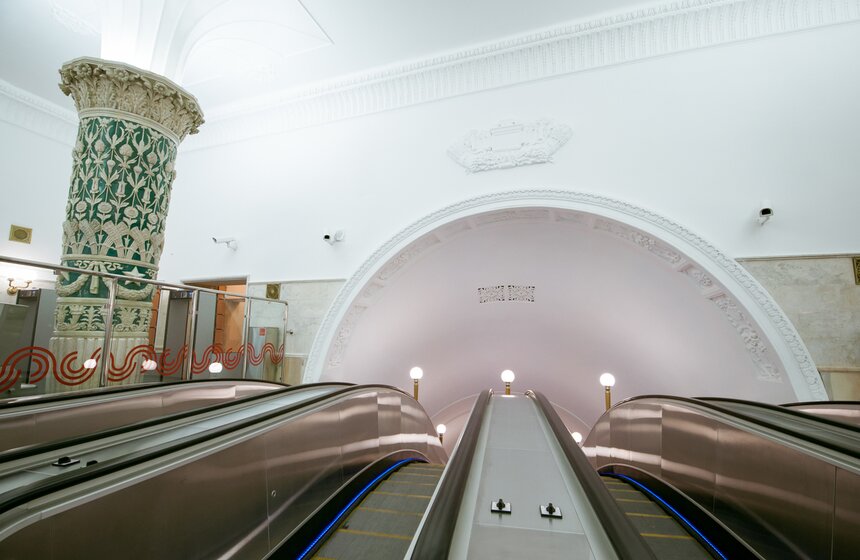 Открытие вестибюля станции "Проспект Мира" Кольцевой линии 15 фото